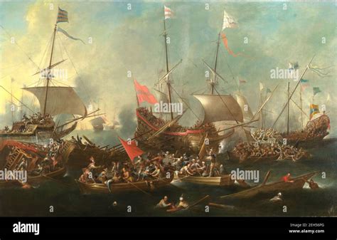 De Slag van Lepanto; Een triomfantelijk treffen tussen christelijke en Ottomaanse legers geleid door de dappere Don Juan van Oostenrijk